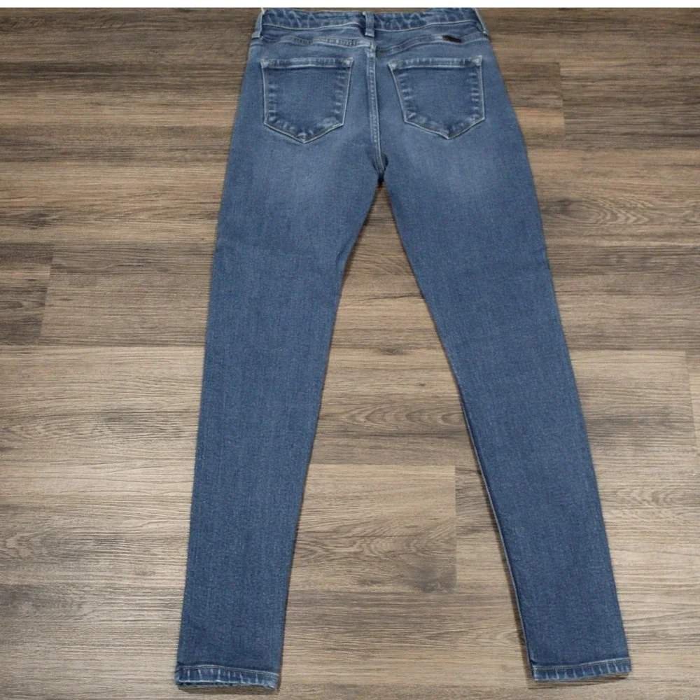 Kancan KC7113HYM‎ Jeans Womens Size 3/25 Blue Denim Button Fly Skinny